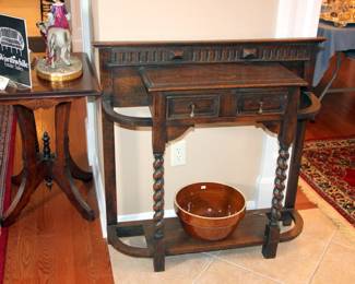 Oak Umbrella Stand, Arts & Crafts Period