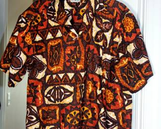 Vintage Evelyn Margolis Hawaiian Shirt