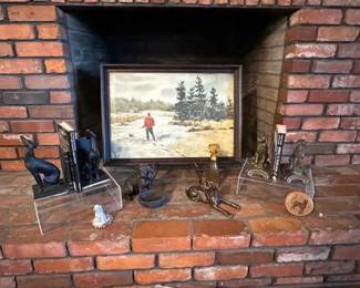 Dog Bookends And Decor