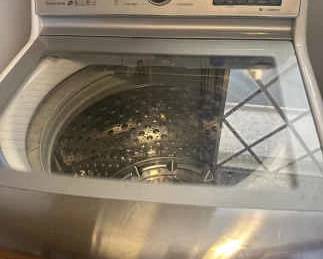 LG washing machine featuring Inverter Direct Drive technology
