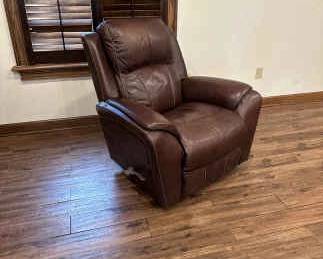 Brown Leather Reclining Chair