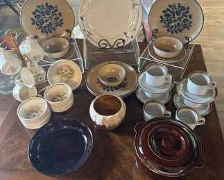 Pfaltzgraff Folk Art Dinnerware, Lenox TemperWare And More