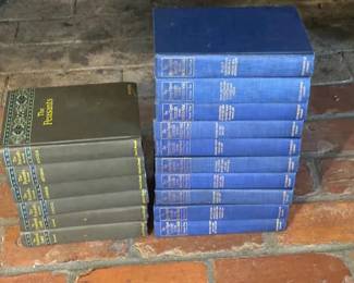 Old Hardback Literary Digest Volumes, The Peasants And The Promise Land Volumes