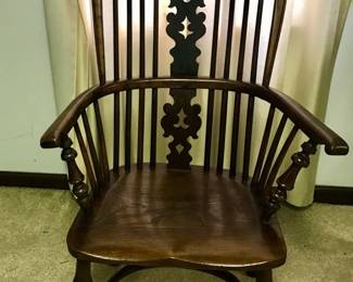 Antique Tall Windsor Armchair