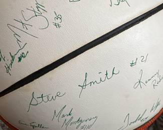 Wilson Michigan State signed basketball.