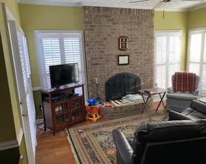 Den TV Stand and 2 LaZBoy chairs
