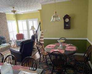 Cherry table & 8 chairs