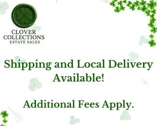 Shipping or Local Delivery Available
