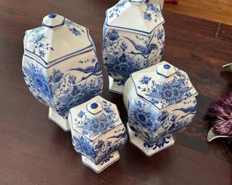 Matching Ginger Jar Set