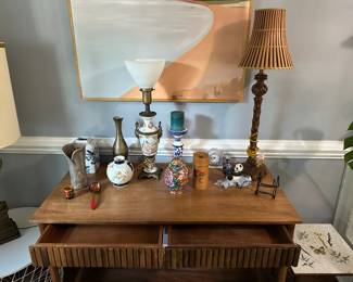 Oriental Lamps, Pottery, Ginger Jars