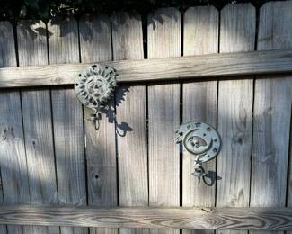 Sun and Moon Candle Sconces 