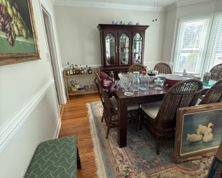 Fine Paintings, Cushioned Bench