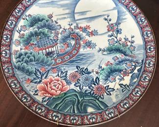 Wall-Mounted Oriental Platter