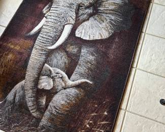 Elephant rug.