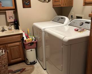 Washer and dryer