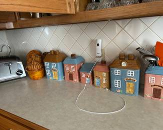 Canister collection.