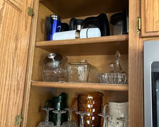 Glassware.