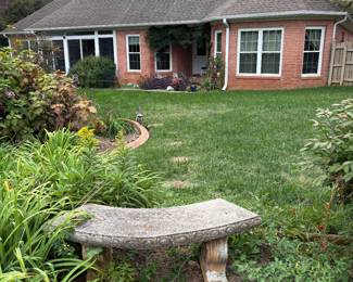 Garden bench $50