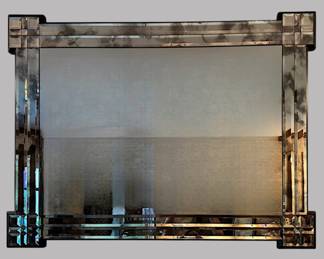 Contemporary Beveled Mirror