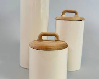 Zara Home Trio Of Canisters