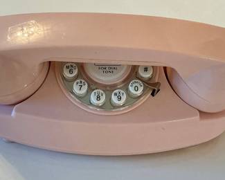 Crosley Retro Style Princess Pink Telephone