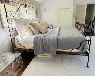 Wrought Iron King Bed Frame