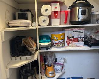 Great assortment of small appliances
