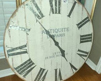 VERY LARGE WALL CLOCK