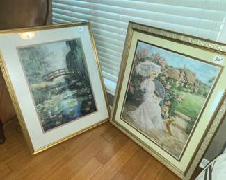 PAIR OF FRAMED PRINTS