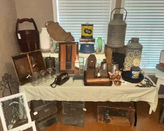 TABLE FULL OF "OLDIES"!