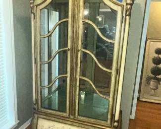 WONDERFULLY DECORATED DISPLAY CASE