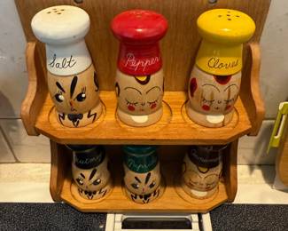 Circa 1950s Chef Spice Set