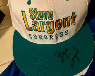 Steve Largent Autographed Congress Hat