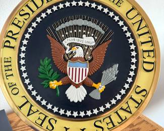 US Presidential Seal Replica Wall Plaque 