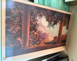 Art Print "Daybreak" by Maxfield Parrish