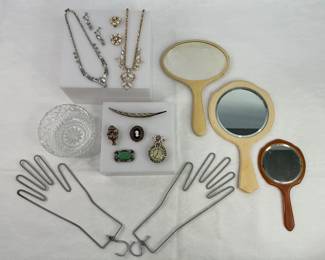 Vintage Jewelry and Vanity Items 