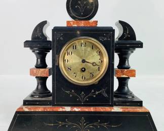 Antique Fireplace Mantle Clock 