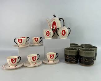 Somayaki Japanese Tea Cups 