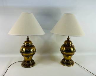 Brass Table Lamps 