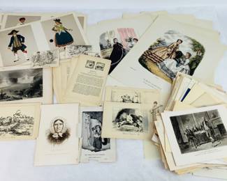 La Mode Illustree and Vintage Prints 