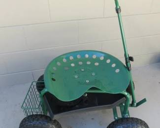 Garden Buddy Steel Garden Yard Cart