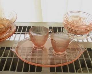 Pink Depression Glass