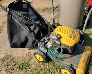 Vacuum  and chipper