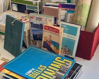 Vintage Maps, Paper Booklets, 