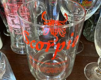 Large Collection of Glass Steins