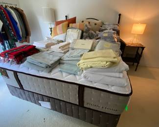 Queen size Stearns Foster bed