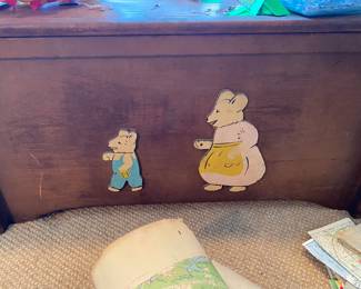 1960s Vintage Toy Box