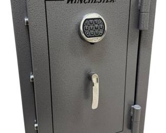 Gray Winchester Floor Safe on Wheels