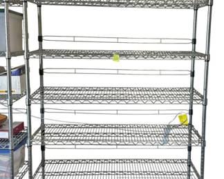 5Tier Heavy Duty Wire Storage Rack