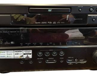 Denon DVD Player and Yamaga AV Receiver